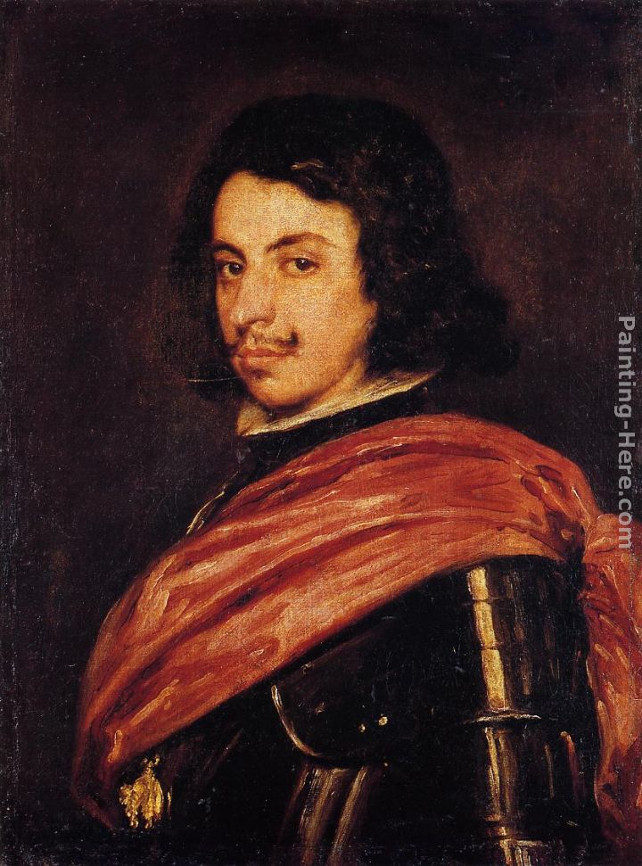 Francesco II d'Este, Duke of Modena painting - Diego Rodriguez de Silva Velazquez Francesco II d'Este, Duke of Modena art painting